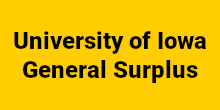 University of Iowa General Surplus Sales Logo